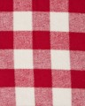 Zestaw pościeli Checked bed set cotton flannel, red/beige