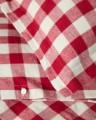 Zestaw pościeli Checked bed set cotton flannel, red/beige