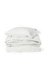Zestaw pościeli Striped bed set cotton flannel, white/green/beige  Lexington