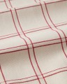 Ręcznik Jacquard kitchen towel cotton Lexington zestaw  2 szt Red/white