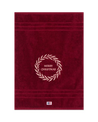 Ręcznik Christmas wreath original towel  Lexington wine 50x70 
