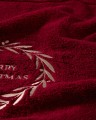 Ręcznik Christmas wreath original towel  Lexington wine 50x70