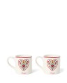 Kubek Christmas tree stoneware mini mug, set of 2 Lexington