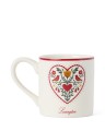 Kubek Christmas tree stoneware mini mug, set of 2 Lexington