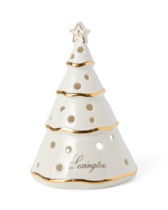 Świecznik Christmas tree stoneware lantern Lexington  