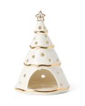 Świecznik Christmas tree stoneware lantern Lexington