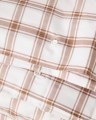 Zestaw pościeli  Checked Lyocell /cotton Pin Poi Lexington 150x210/50x70 white/fudge