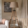 Lampa podłogowa  RM Wooden  Tripod  Riviera Maison