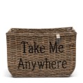 Kosz na rower Take Me Anywhere Riviera Maison