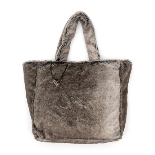 Torba Fabulous Faux Fur Riviera Maison grey 