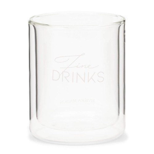 Szklanka Fine Drinks Double Wall Riviera Maison M 