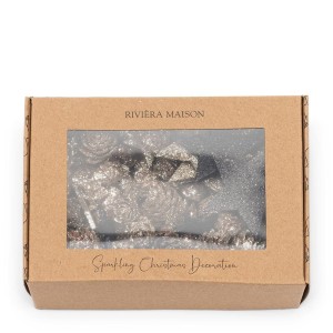 Ozdoba  Sparkling Christmas Deco Gold Riviera Maison  