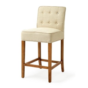 Krzesło barowe Cape Breton Counterstool Riviera Maison Linen Flax