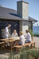 Stół George Teak Extendable Table 200/280x100 cm Outdoor