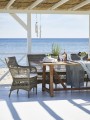 Stół George Teak Extendable Table 200/280x100 cm Outdoor