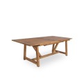 Stół George Teak Extendable Table 200/280x100 cm Outdoor