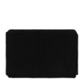 Pled Knit Throw  Black Riviera Maison 170x130