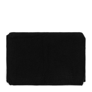 Pled Knit Throw  Black Riviera Maison 170x130  