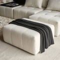 Pled Knit Throw  Black Riviera Maison 170x130