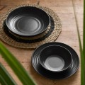 Talerz Urban Outdoor Plate black Riviera  Maison