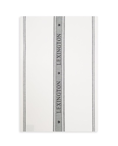Ręcznik kuchenny  Icons Cotton Jacquard Star Lexington White/Black