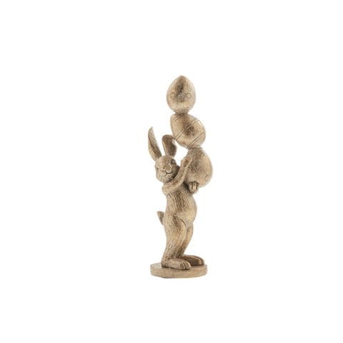 Ozdoba Zajączek / królik Semina   Lene Bjerre 16,5 cm Light gold