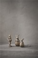 Ozdoba Zajączek / królik Semina   Lene Bjerre 16,5 cm Light gold