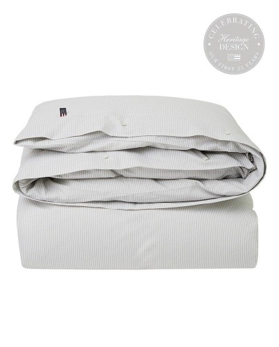 Poszwa na kołdrę Pin Point Beige/White Lexington 140x200 