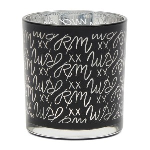 Świecznik RM Logo Riviera Maison black silver