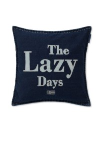 Poszewka  Lazy Days Denim Twill Patch Cotton  Lexington 50x50    